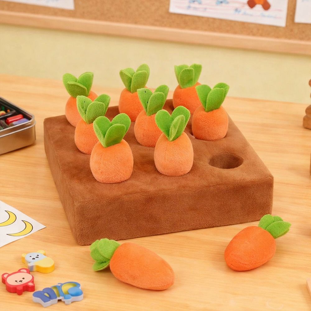 แผ่นรองดมกลิ่นแครอทบรรเทาความเ - Dog Puzzle Feeder Toy บทวิจารณ์และราคา