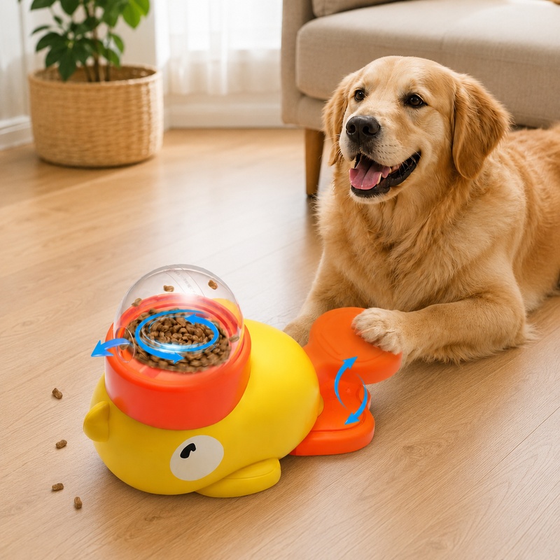 ของเล่นฝึกสัตว์เลี้ยงแบบอินเทอ - Dog Puzzle Feeder Toy บทวิจารณ์และราคา